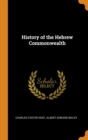 HISTORY OF THE HEBREW COMMONWEALTH - Book