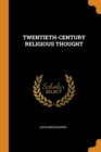 Twentieth-Century Religious Thought - Book