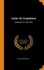 Letter on Corpulence : Addressed to the Public - Book