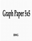 Graph Paper 5x5 : 50 Pages 8.5" X 11" - Book