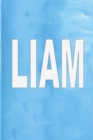 Liam : 100 Pages 6 X 9 Personalized Name on Journal Notebook - Book