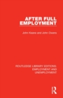 After Full Employment - Book