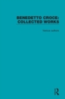 Benedetto Croce : Collected Works - Book