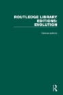Routledge Library Editions: Evolution - Book