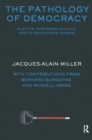 The Pathology of Democracy : A Letter to Bernard Accoyer and to Enlightened Opinion - JLS Supplement (Ex-tensions) - Book
