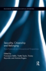 Sexuality, Citizenship and Belonging : Trans-National and Intersectional Perspectives - Book