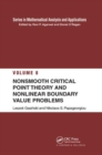 Nonsmooth Critical Point Theory and Nonlinear Boundary Value Problems - Book