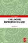 China Income Distribution Research - Book