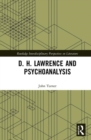 D. H. Lawrence and Psychoanalysis - Book