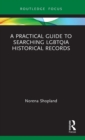 A Practical Guide to Searching LGBTQIA Historical Records - Book