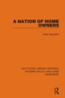 A Nation of Home Owners - Book