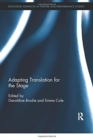 Adapting Translation for the Stage - Book