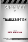 Summary of Transcription : A Novel: Conversation Starters - Book