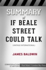 Summary of If Beale Street Could Talk : Vintage International: Conversation Starters - Book