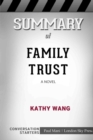 Summary of Family Trust : A Novel: Conversation Starters - Book