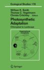Photosynthetic Adaptation : Chloroplast to Landscape - Book