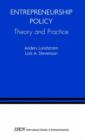 Entrepreneurship Policy: Theory and Practice - Book