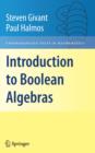 Introduction to Boolean Algebras - Book