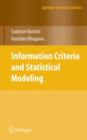 Information Criteria and Statistical Modeling - Book