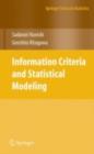 Information Criteria and Statistical Modeling - eBook
