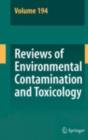 Reviews of Environmental Contamination and Toxicology 194 - eBook