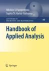 Handbook of Applied Analysis - Book