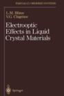 Electrooptic Effects in Liquid Crystal Materials - Book