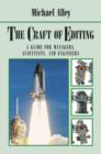 The Craft of Editing : A Guide for Managers, Scientists, and Engineers - Book