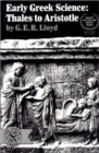 Early Greek Science : Thales to Aristotle - Book