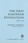 The First European Revolution, 1776-1815 - Book