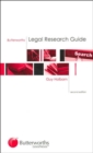 Butterworths Legal Research Guide - Book