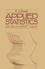 Applied Statistics : A Handbook of BMDP™ Analyses - Book