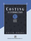 Costing An introduction : Students’ Manual - Book