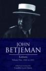John Betjeman Letters : 1926-1951 v. I - Book