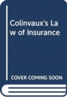 Colinvaux's Law of Insurance - Book