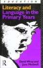 Literacy and Language in the Primary Years - Book