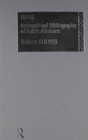 IBSS: Political Science: 1993 Vol 42 - Book