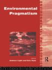 Environmental Pragmatism - Book