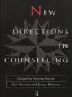 New Directions in Counselling - Book
