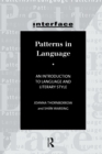 Patterns in Language : Stylistics for Students of Language and Literature - Book