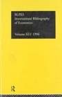 IBSS: Economics: 1996 Volume 45 - Book