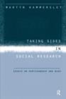 Taking Sides in Social Research : Essays on Partisanship and Bias - Book