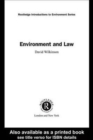 Environment and Law - Book