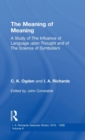 Meaning Of Meaning         V 2 - Book