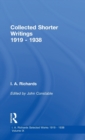 Collected Shorter Writings V9 - Book
