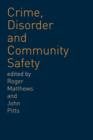 Crime, Disorder and Community Safety - Book