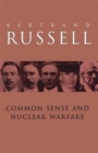 Common Sense and Nuclear Warfare - Book