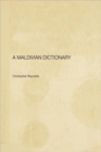 A Maldivian Dictionary - Book