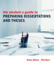 The Student's Guide to Preparing Dissertations and Theses - Book