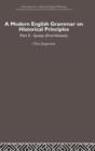 A Modern English Grammar on Historical Principles : Volume 2, Syntax (first volume) - Book